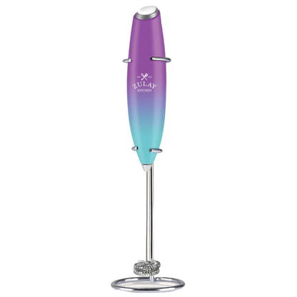 Double Whisk Milk Frother Handheld Mixer - Northern Lights by Zulay Kitchen