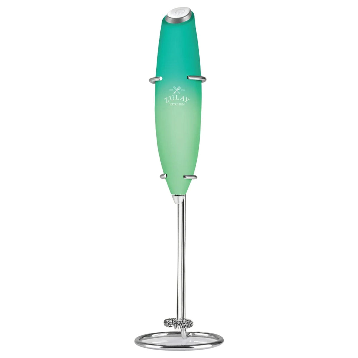 Milk Frother With Stand - Ocean Spray by Zulay Kitchen