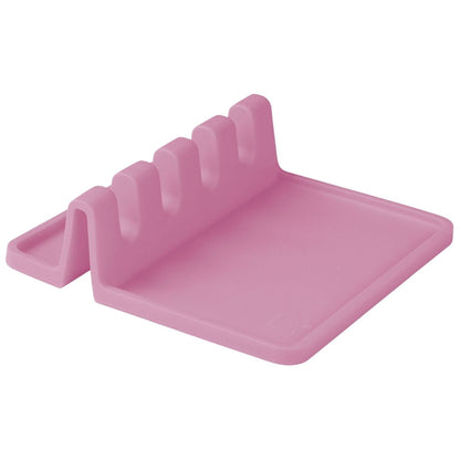 Silicone Spoon Rest-Taffy  Pink by Zulay Kitchen