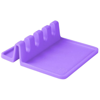 Silicone Spoon Rest-Chive Blossom by Zulay Kitchen