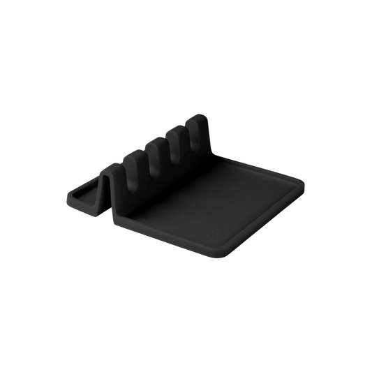 Silicone Spoon Rest Extra Large - Black by Zulay Kitchen