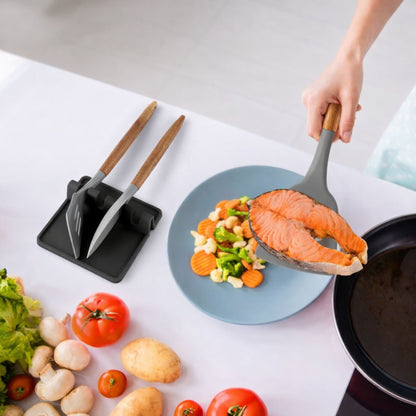 Cooking with the Zulay Kitchen Silicone Spoon Rest