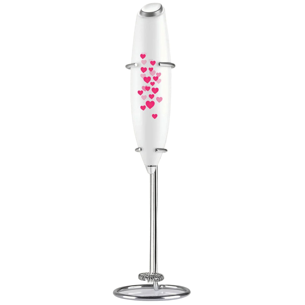 Milk Frother With Stand - Hearts by Zulay Kitchen