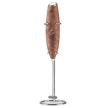 Zulay Kitchen Milk Frother With Stand-Walnut by Zulay Kitchen