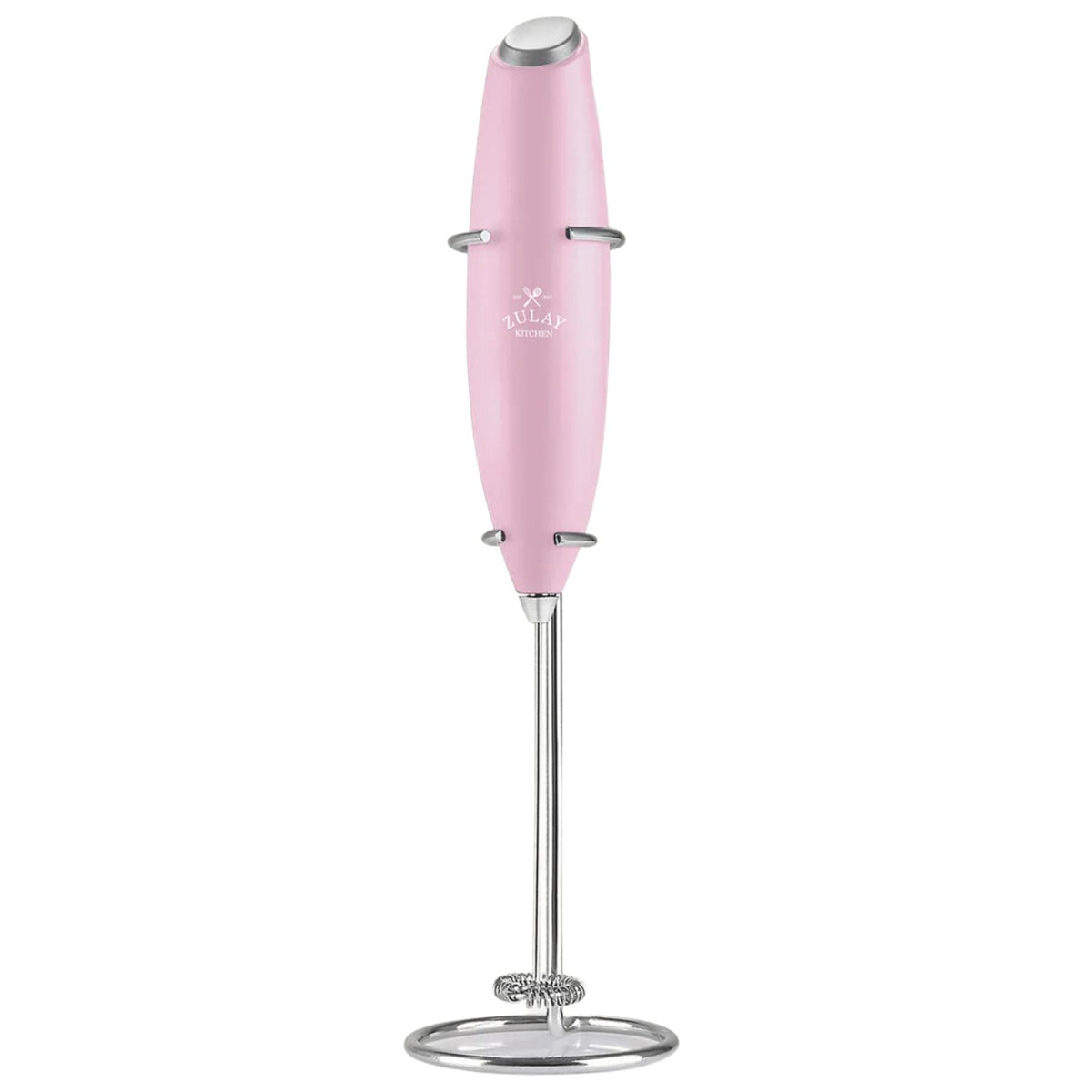 Zulay Kitchen Milk Frother With Stand-Cotton Candy by Zulay Kitchen